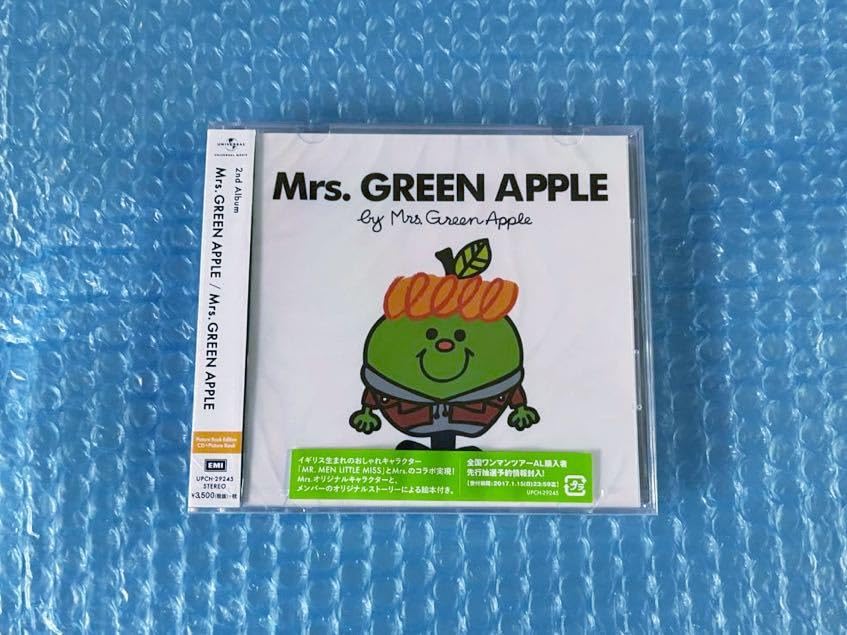 Mrs.GREENAPPLE 2ndアルバム 初回限定盤 【公式通販】