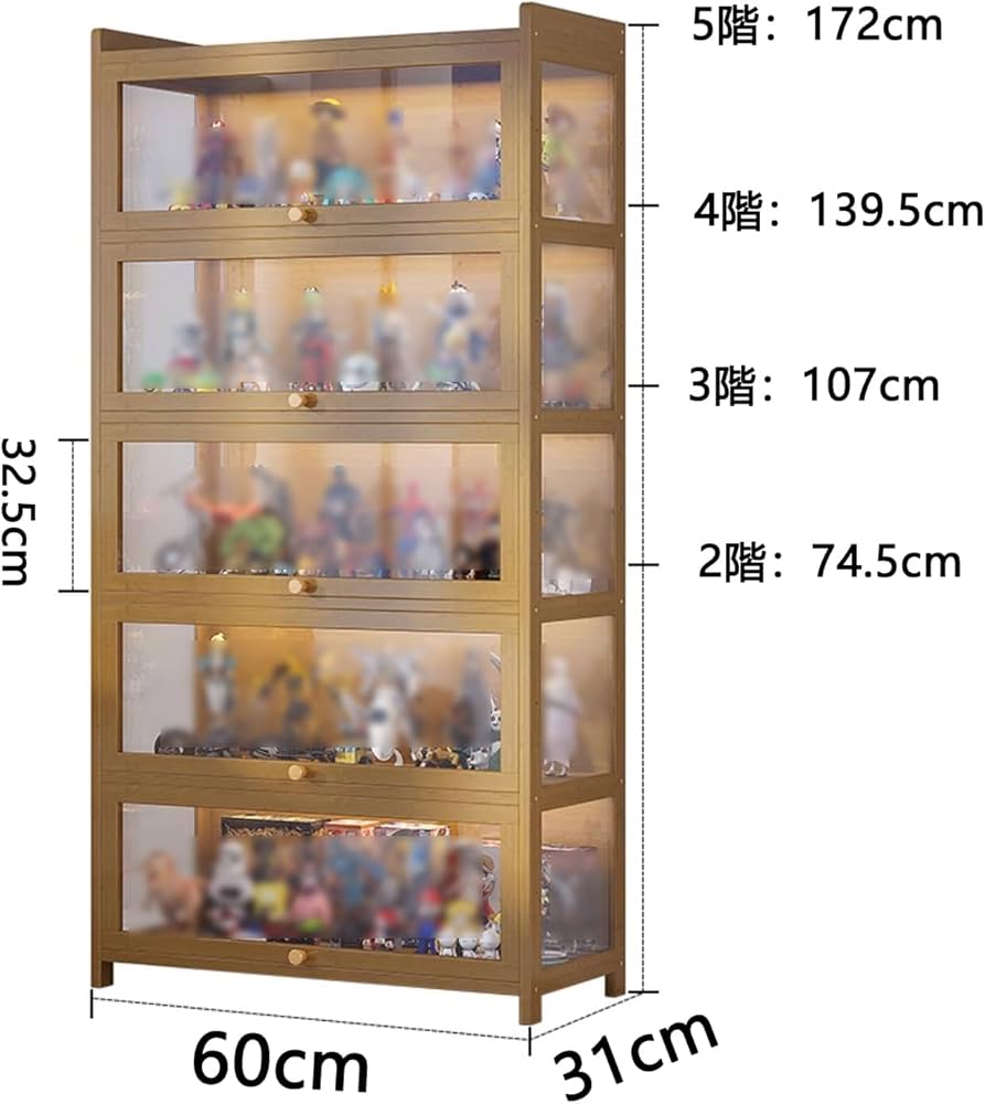 Amazon.co.jp: アクリルスタンド 収納ショーケース フィギュアガンプラ