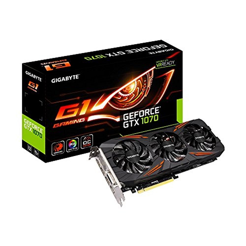 Amazon.com: GIGABYTE GeForce GTX 1070 G1 Gaming Video/Graphics