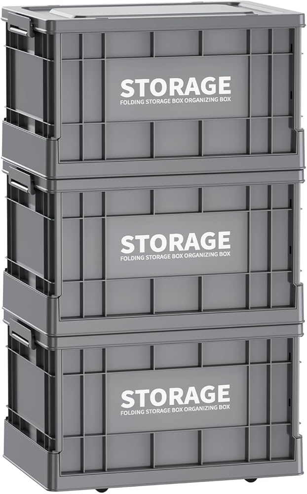 Amazon｜【Mozawa】収納ボックス 折りたたみ式 大容量 蓋付き