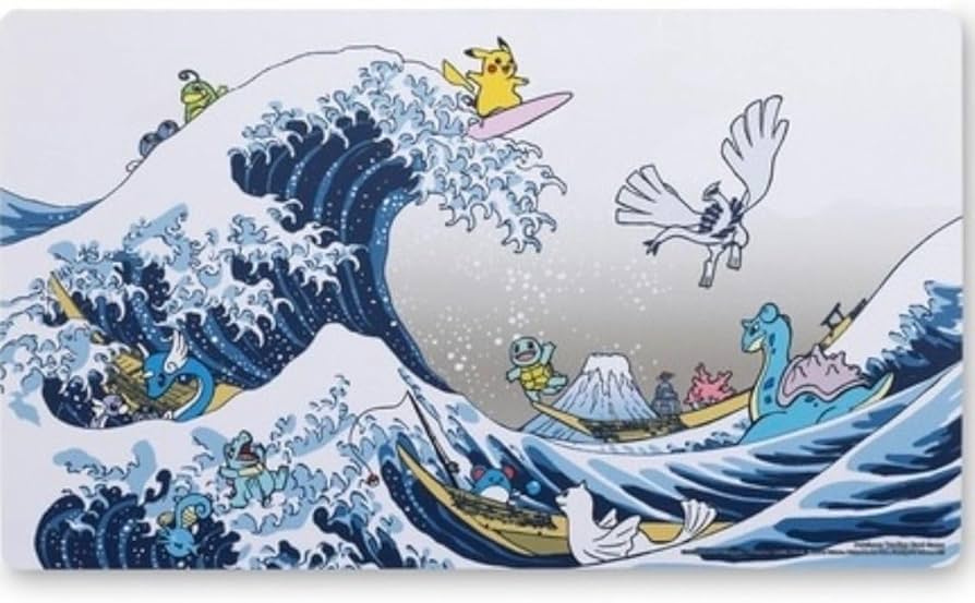 ポケモンカード WCS2023 横浜 葛飾北斎 プレイマット デッキシールド