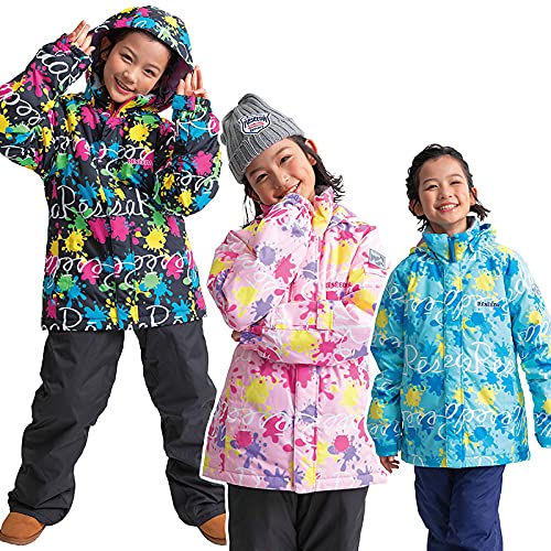 子供用スキーウェア・160センチ】女の子用ジュニアサイズの上下セット