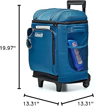 Amazon.com : Coleman 42-Can Soft Rolling Cooler with Wheels, Leak