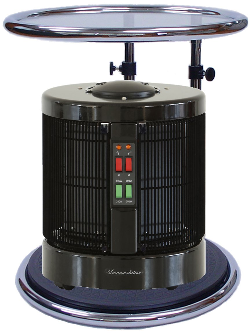 Amazon | 遠赤外線 パネルヒーター 暖話室 1000型 (ブラック) & ガラス