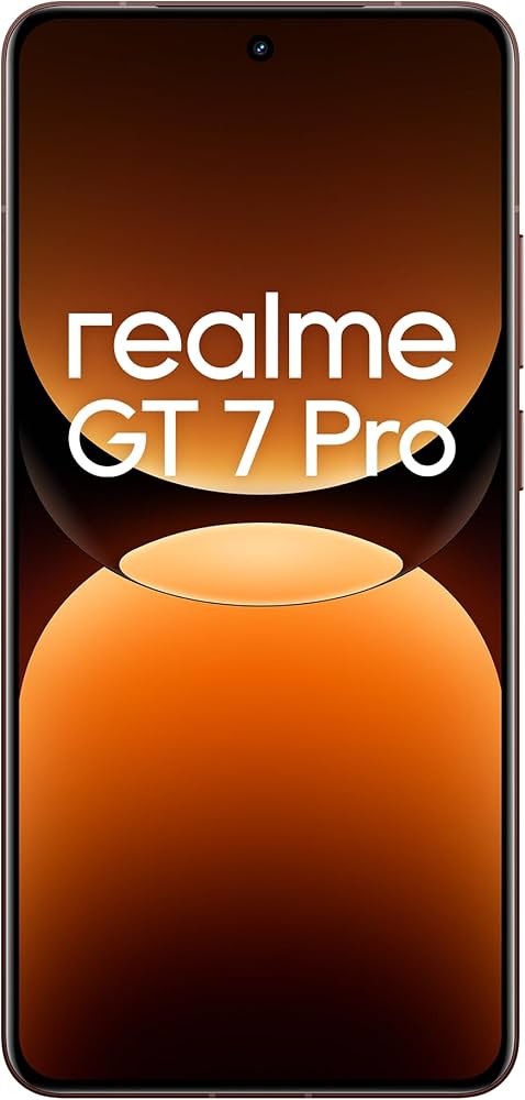 realme Smartphone GT 7 Pro 256GB 12GB Mars Orange AMZ Version
