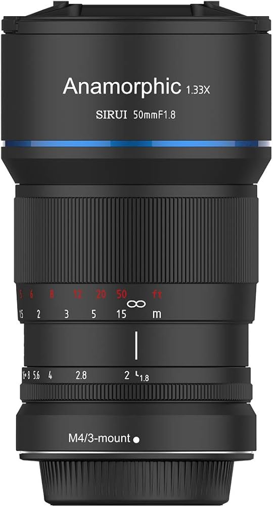 Amazon.com : SIRUI 50mm F1.8 Anamorphic Lens for Micro Four Thirds