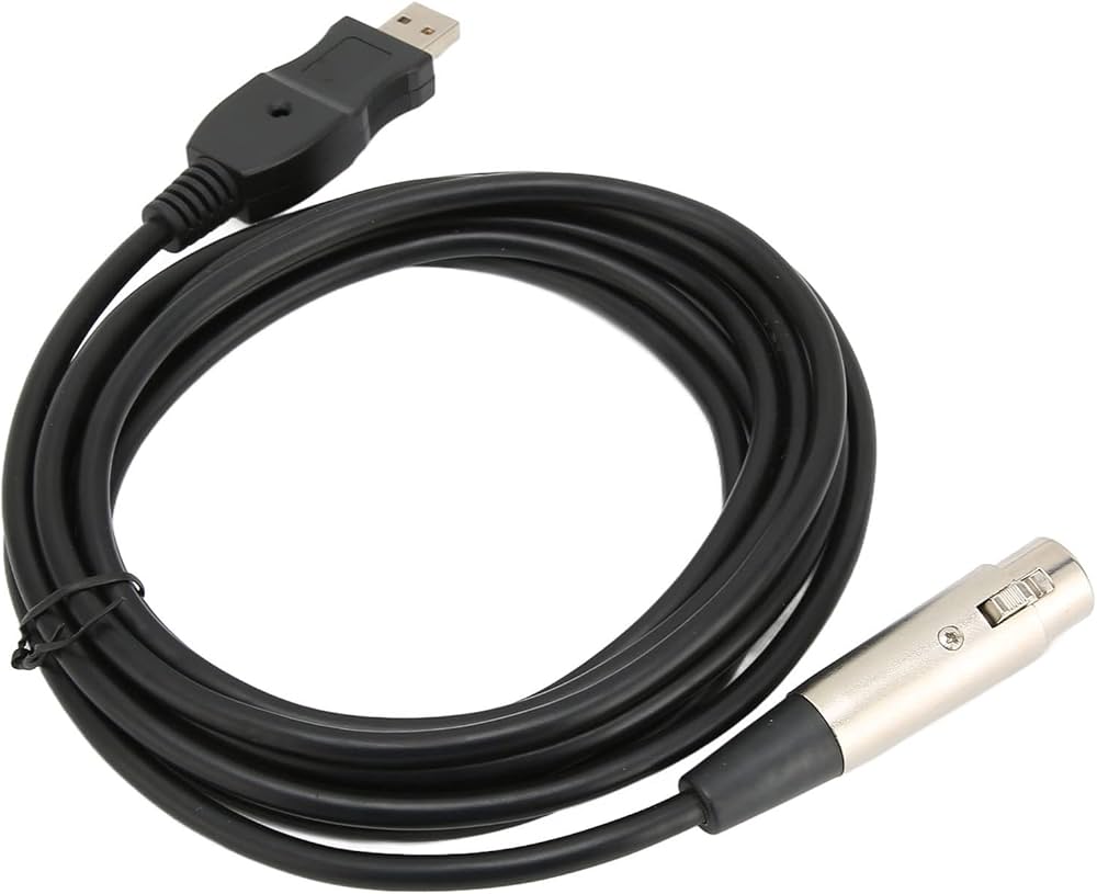 Amazon.co.jp: USBマイクケーブル、USBからXLRへUSB2.0オーディオ