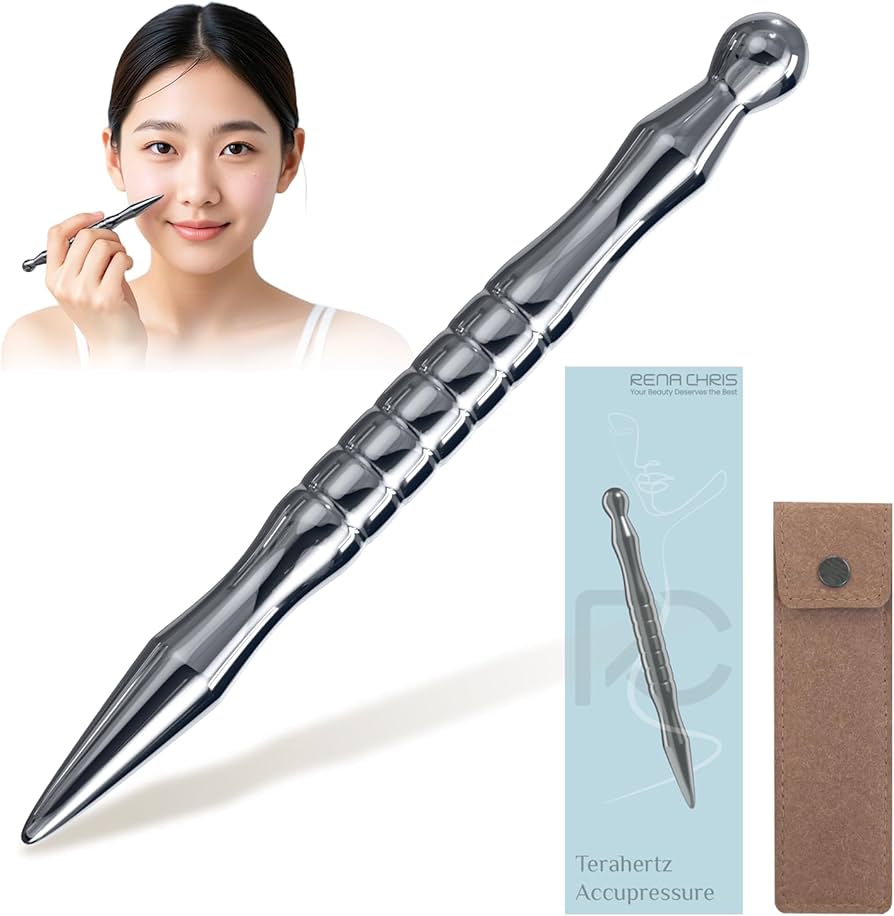 Amazon | 【指圧師監修】ツボ押し棒 テラヘルツ 顔 ポインター かっさ