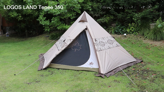 Amazon | ロゴス(LOGOS) LOGOS LAND Tepee 350 71901000 ベージュ