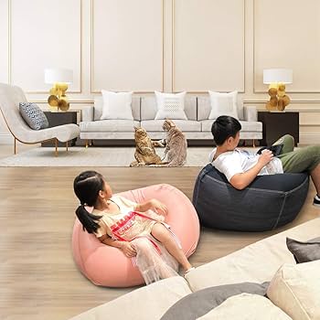 Amazon.co.jp: ビーズクッション カバー ひとをダメにするクッション