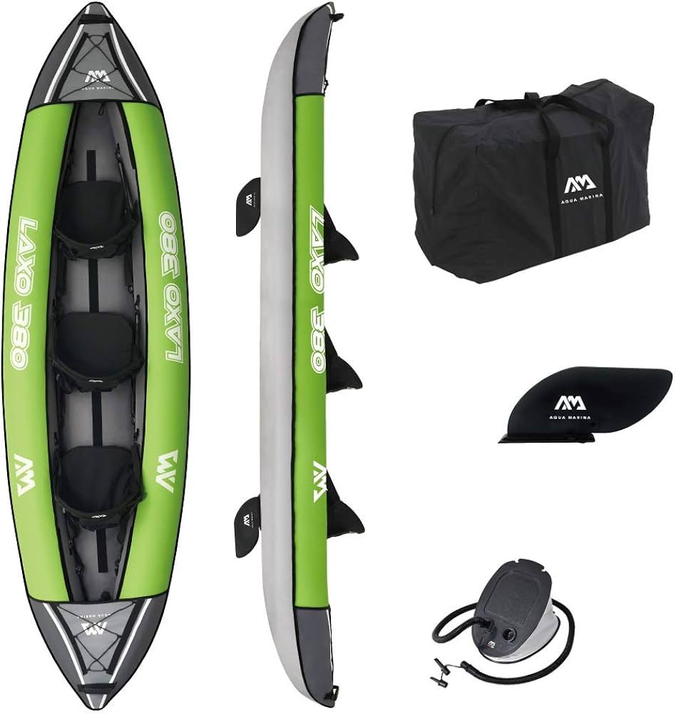 Amazon | アクアマリーナ カヤック インフレータブル 2~3人乗り Laxo