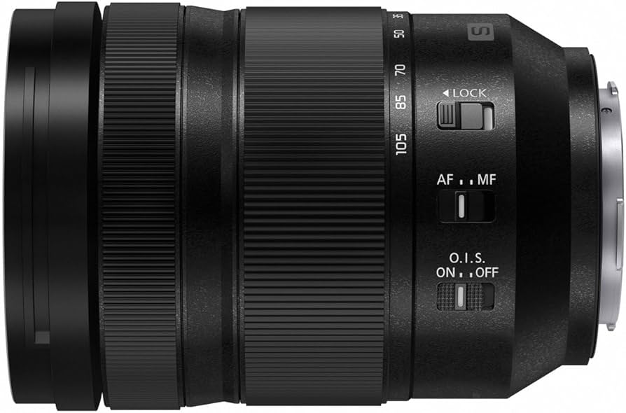 Amazon.com : Panasonic LUMIX S 24-105mm F4 Lens, Full-Frame L
