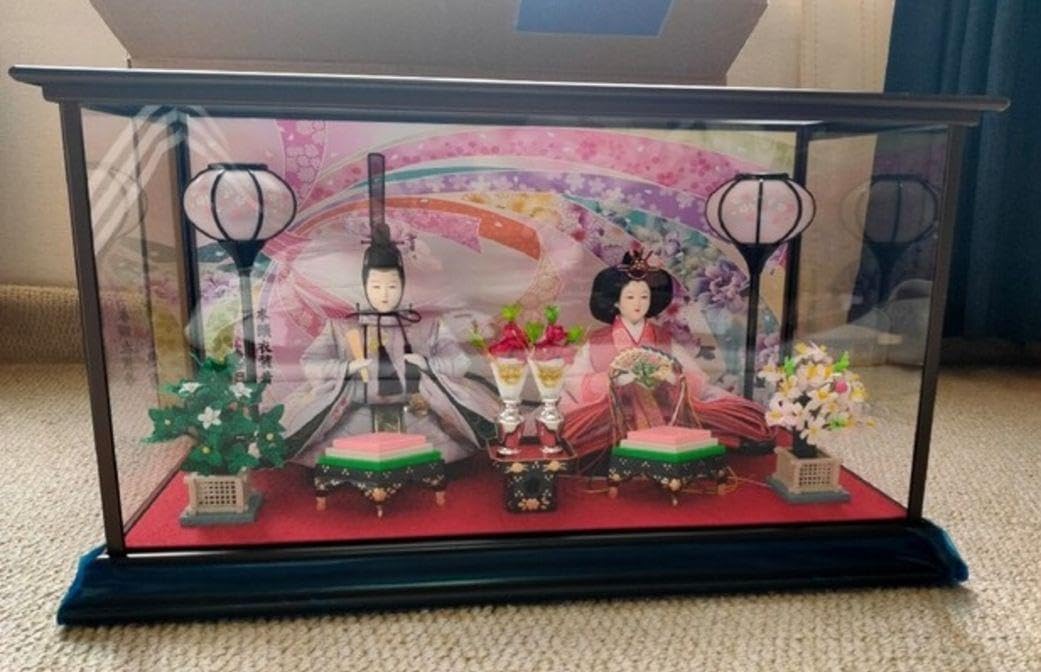 Amazon | 雛人形 本頭衣装着 恵月 Lパステル | 平飾り | おもちゃ