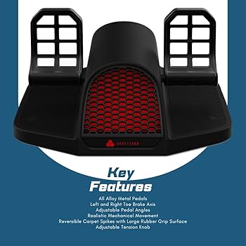 Amazon.com: Honeycomb Aeronautical Charlie Rudder Pedals Bundle