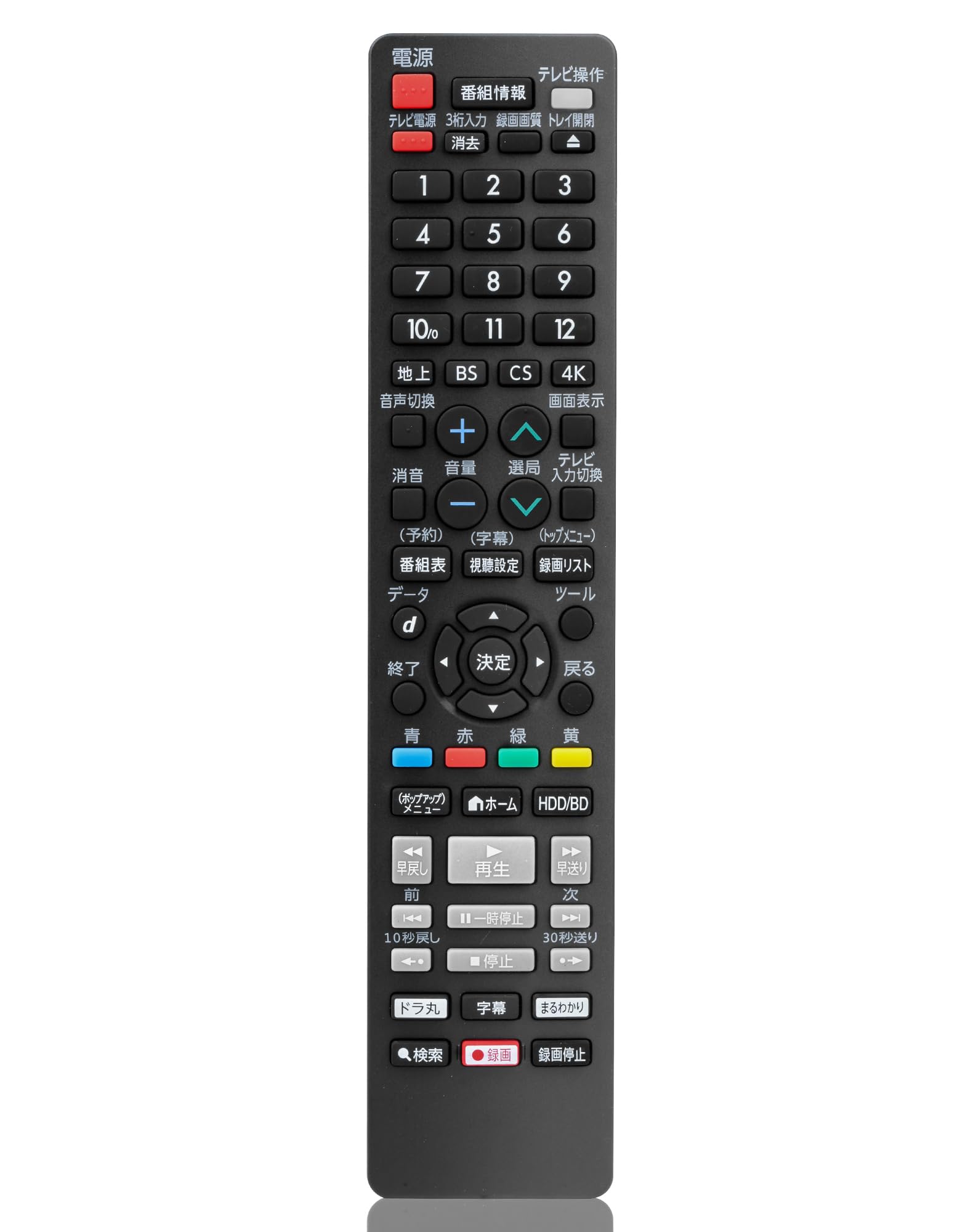 Amazon | ブルーレイレコーダーリモコン for シャープ SHARP AQUOS AN