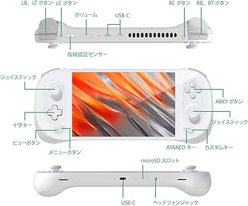 Amazon.co.jp: AYANEO 2 モバイルゲーミングPC スカイホワイト メモリ