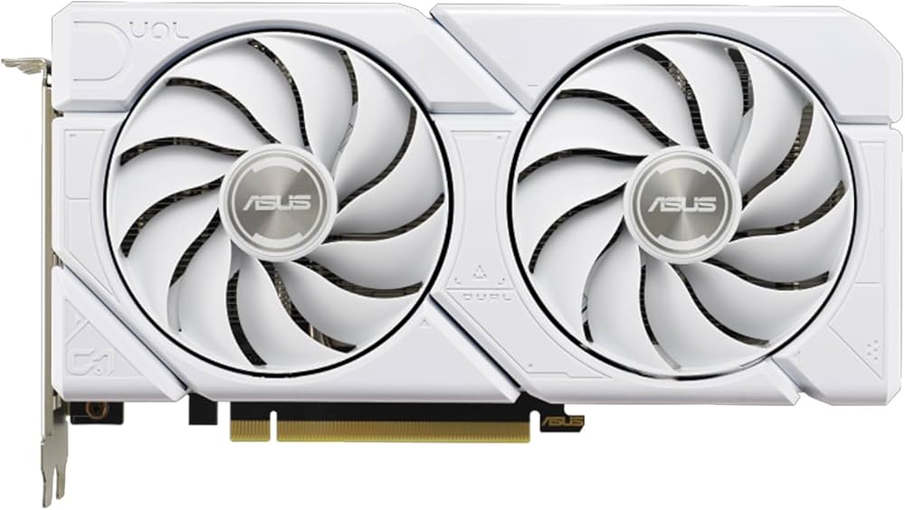 Amazon | ASUS Dual GeForce RTX 4060 EVO White OC Edition 8GB GDDR6