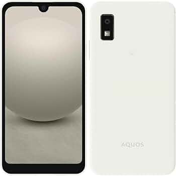 Amazon | AQUOS wish3 SH-M25 ホワイト スマートフォン本体 SIMフリー