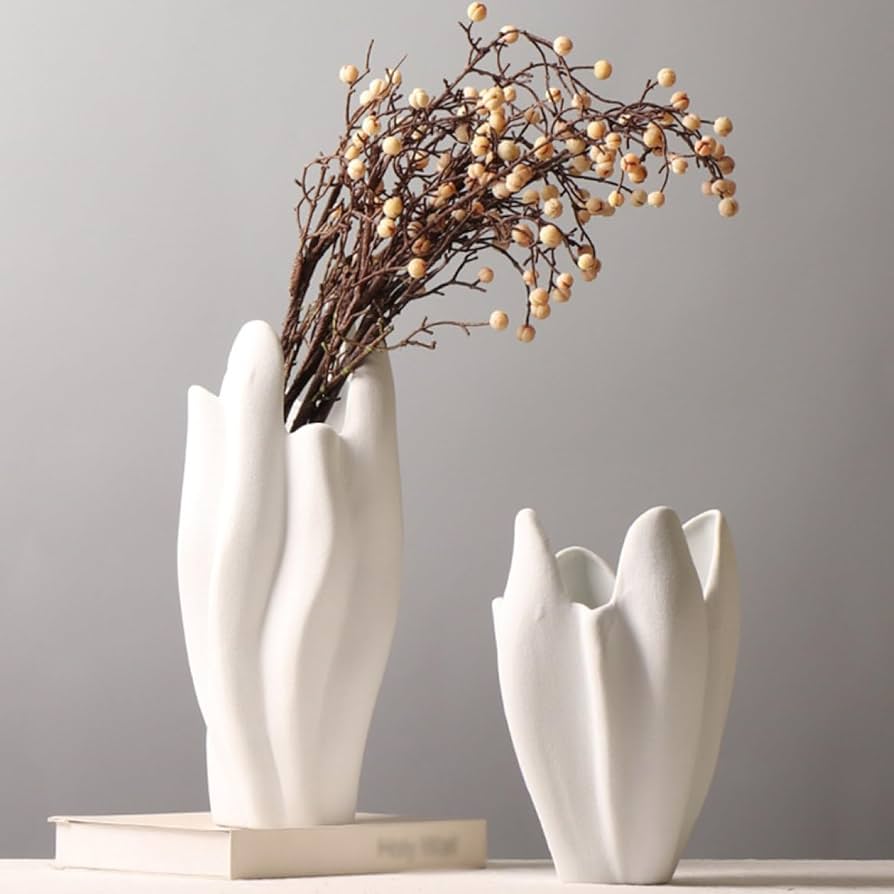 Amazon.co.jp: [dhiuebc] オブジェ 花瓶 おしゃれ 玄関 飾り フラワー