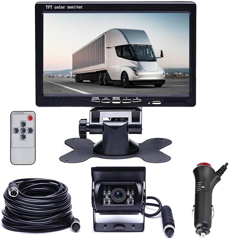 Amazon.co.jp: Tigwiss バックカメラモニターセット 7インチLCD