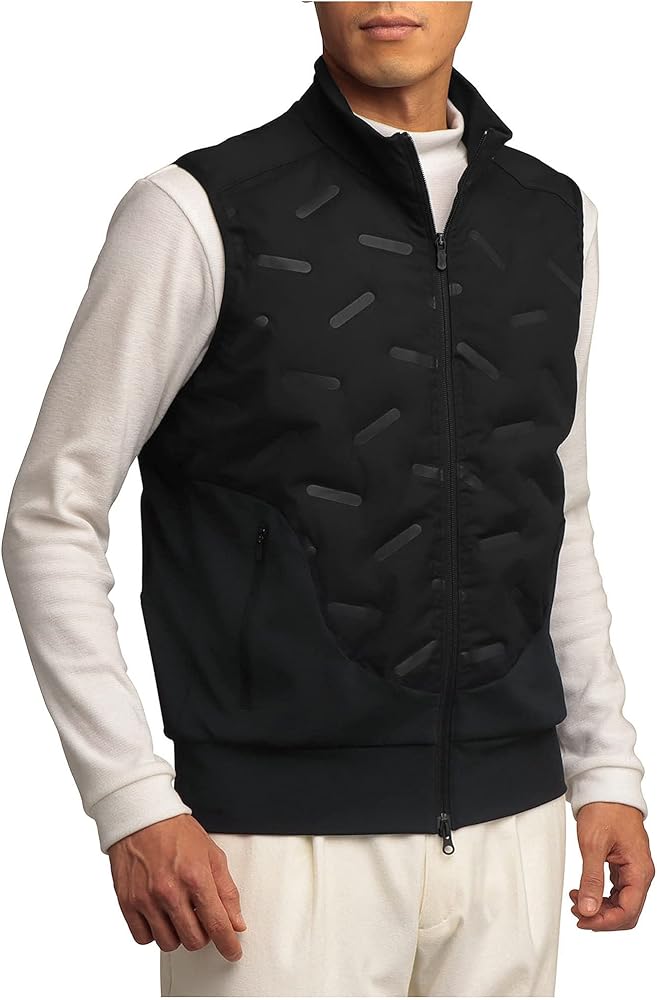 Amazon | ゴルフウェア ブレスサーモ ポンプエアーベスト 吸湿発熱素材