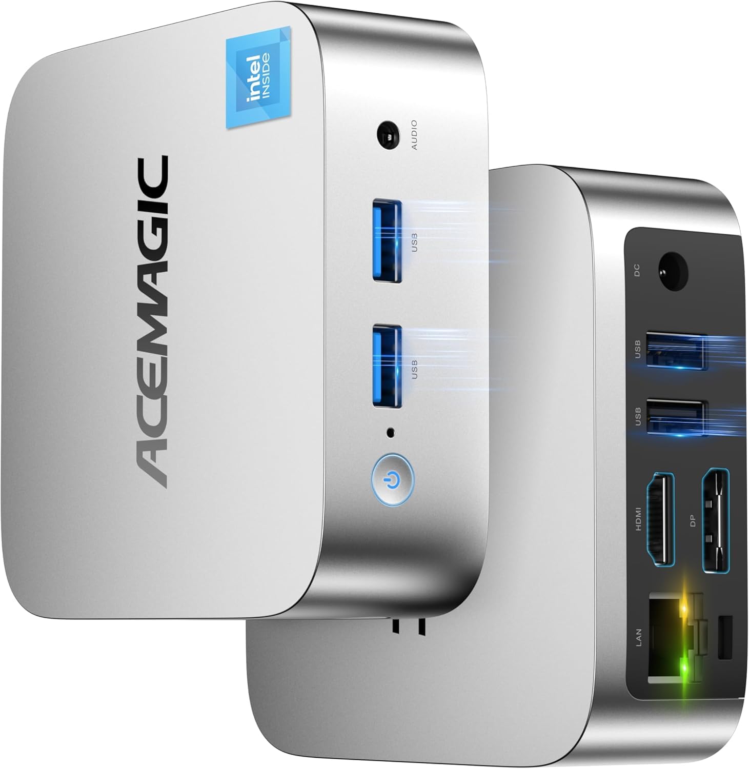 ACEMAGIC Mini PC Win11 Pro, Ιntel N95(up to 3.40GHz) Mini Computer