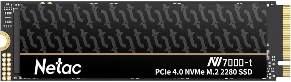 Amazon | Netac SSD 2TB M.2 PCIe Gen4×4 NVMe (ヒートシンク付き