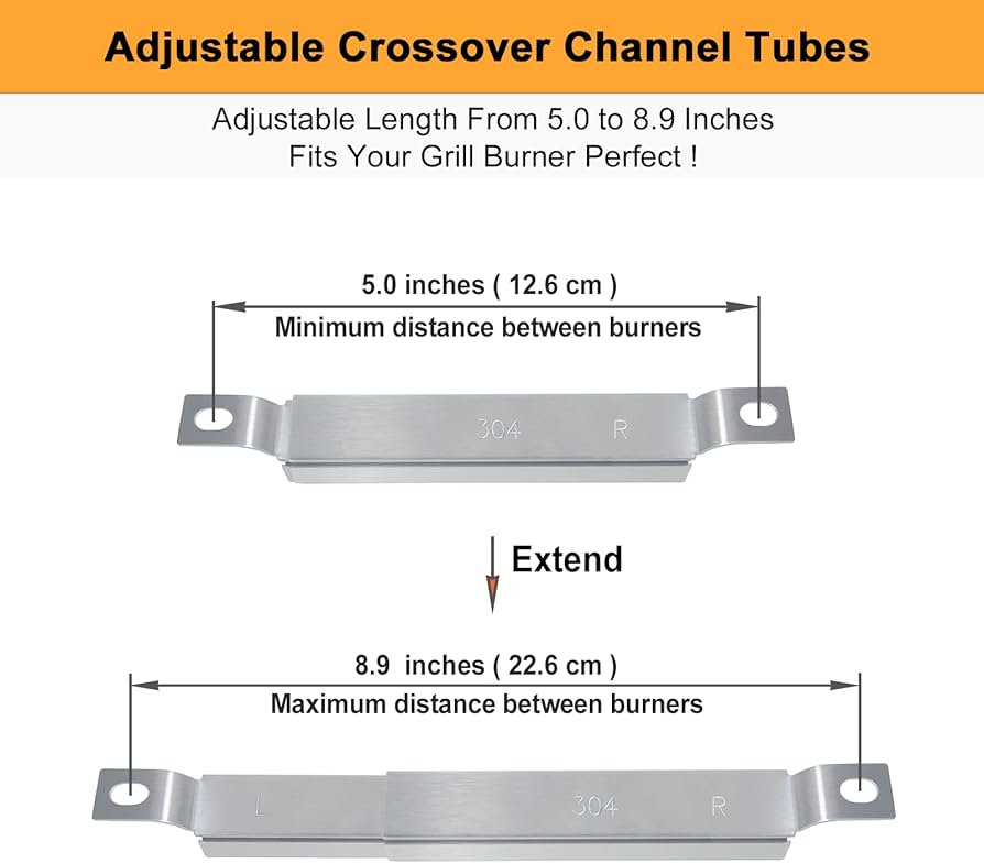 Amazon.com : Welbocom Charbroil Crossover Tube; Charbroil