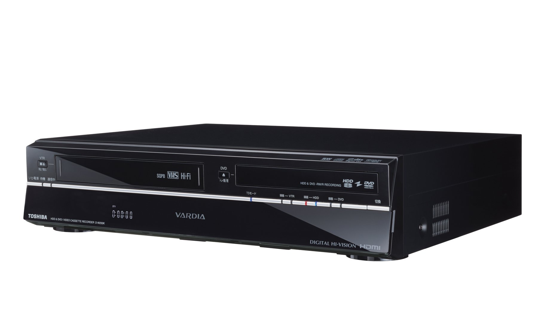 Amazon | TOSHIBA VARDIA VTR一体型ハイビジョンレコーダー HDD 250GB