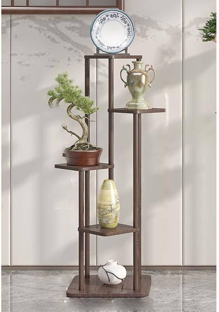 Amazon.co.jp: [GZGZ] フラワースタンド 室内 木製 花台 おしゃれ 観葉