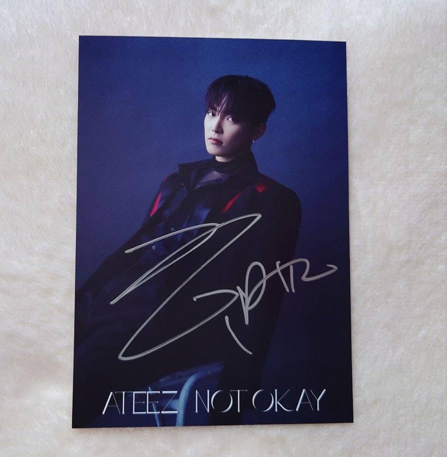 ATEEZ WILL ジョンホ直筆サイン入り【未開封】