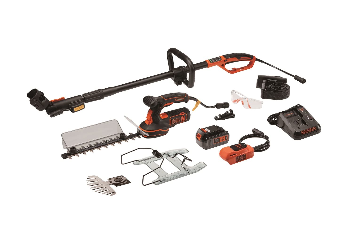 Amazon | ブラックアンドデッカー(BLACK+DECKER) 5in1 ポールヘッジ