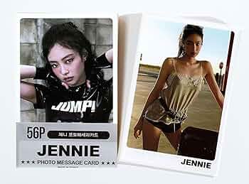 Amazon.co.jp: ブラックピンク ジェニー JENNIE ッズ フォトメッセージ