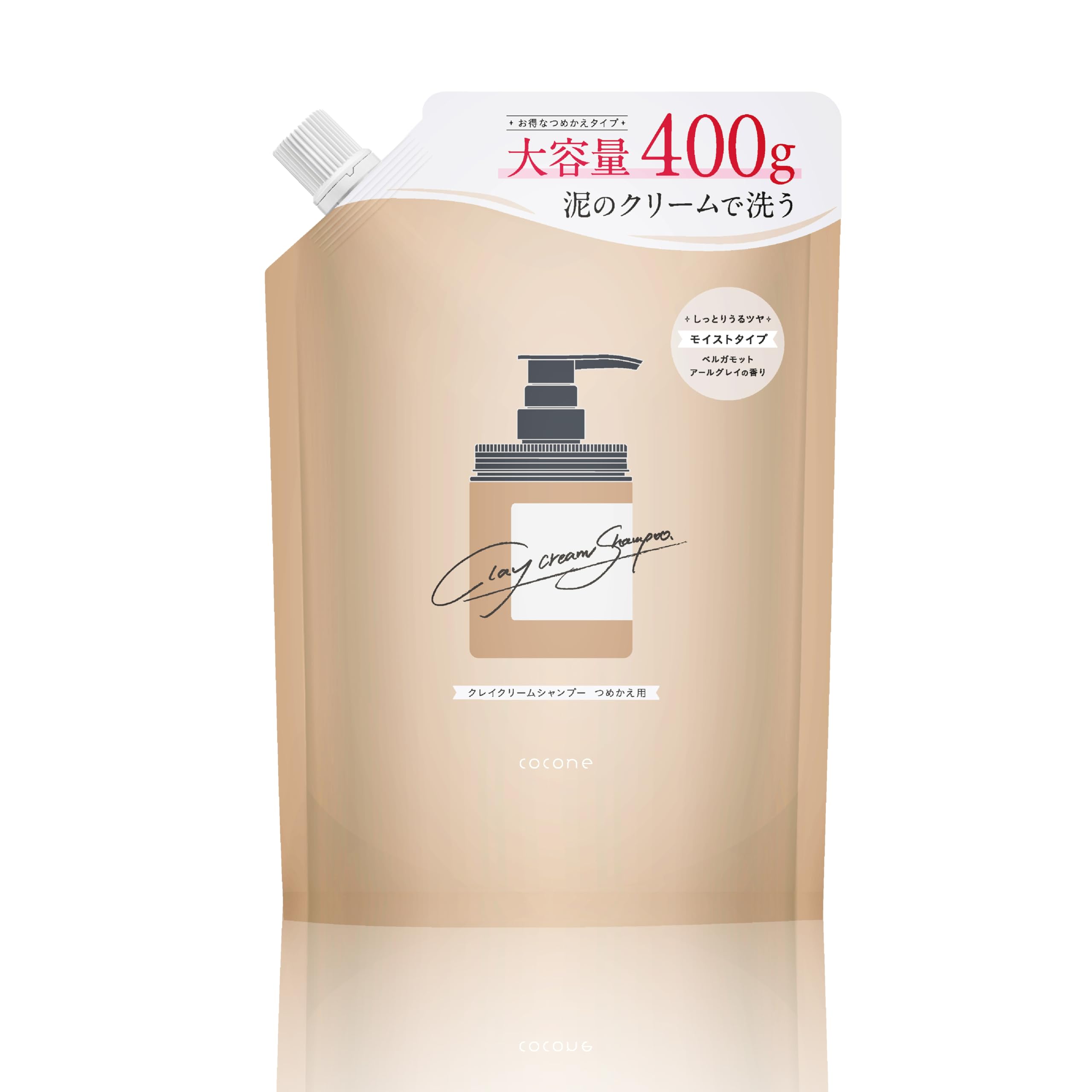 Amazon | cocone ココネ クレイクリームシャンプー 極上のうるツヤ髪へ