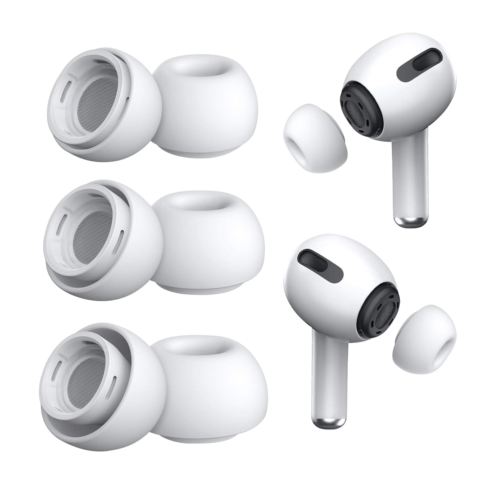 Amazon | MATONZE イヤーピース AirPods Pro 第1/2世代対応、シリコン