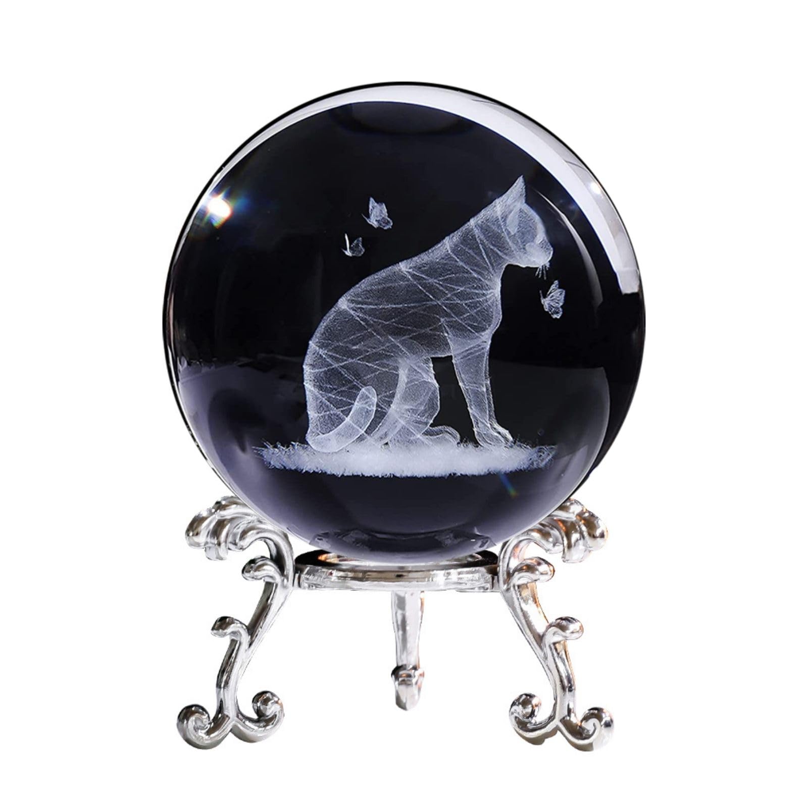 Amazon.co.jp: mamota 水晶 置物 台座付き 彫刻 風水 縁起物 金運 開運