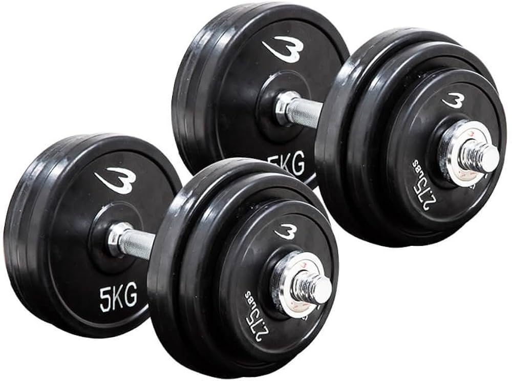 Amazon | BODYMAKER(ボディメーカー) ラバーダンベルセットNR40kg