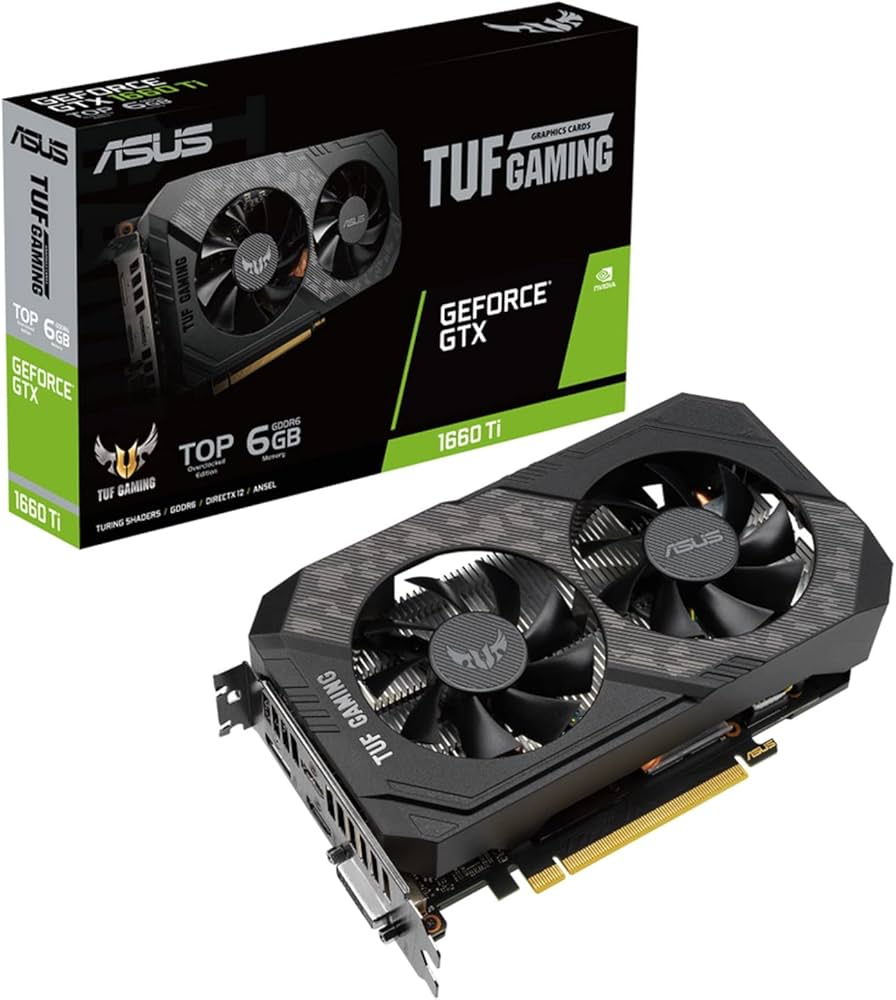 Amazon | ASUS TUF Gaming GeForce® GTX 1660 Ti EVO 搭載ビデオカード