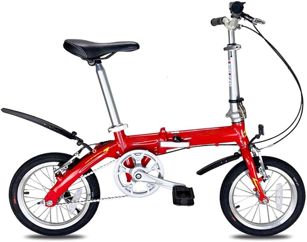 Amazon | 折りたたみ自転車アルミ合金412男性と女性の大人のミニ自転車