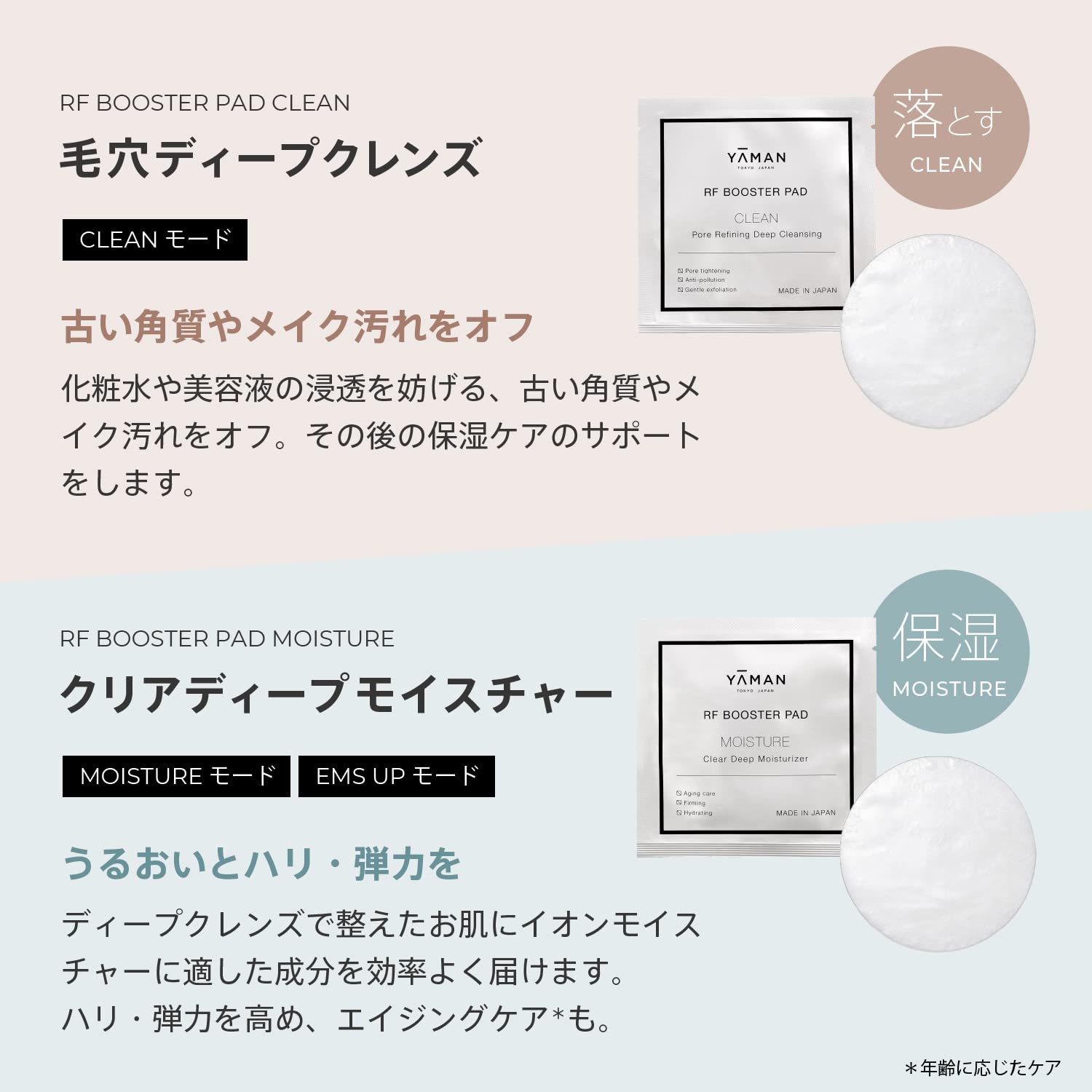 Amazon.co.jp: ヤーマン 美顔器併用 RFブースターパッドクレンズ