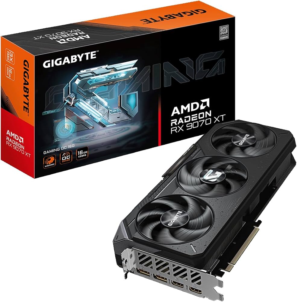 Amazon | GIGABYTE Radeon RX9070XT 搭載 グラフィックボード GDDR6
