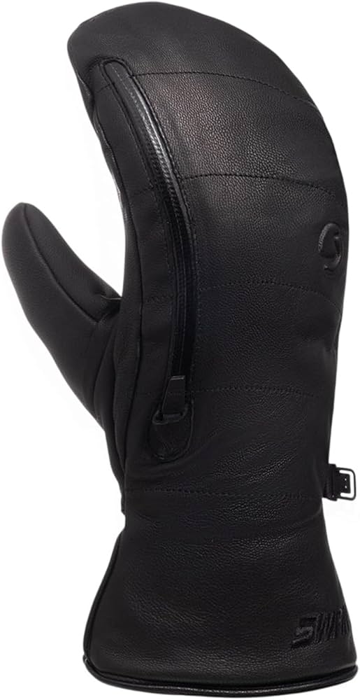 Swany Men's Bocco Full Leather Warm Insulated Winter Snow Cold
