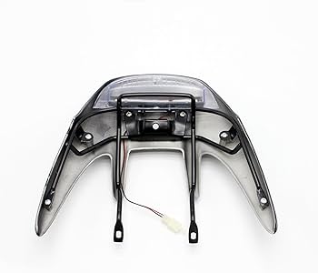 Amazon | リアスポイラー LED ステーセット 黒 バイクパーツ バイク