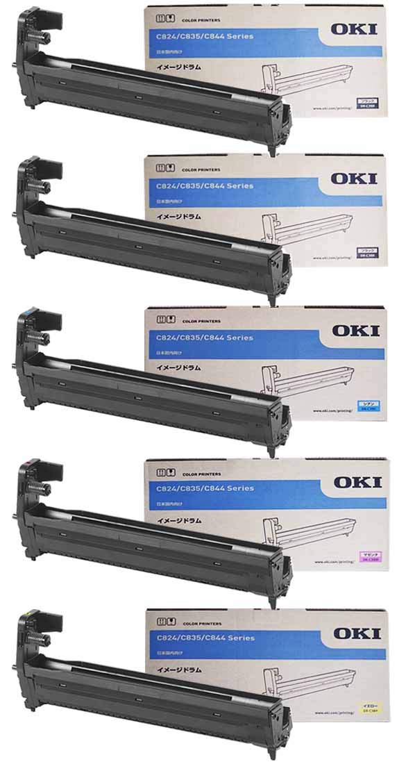 Amazon | OKI 純正 DR-C3B イメージドラム 5本セット (ブラック × 2