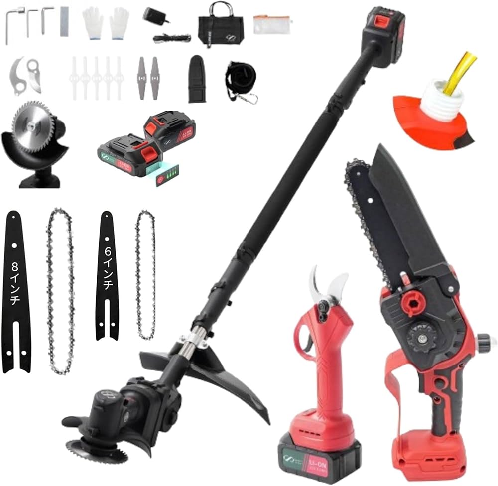 Amazon | Infinity8 高枝切りチェーンソー 電動草刈り機 互換