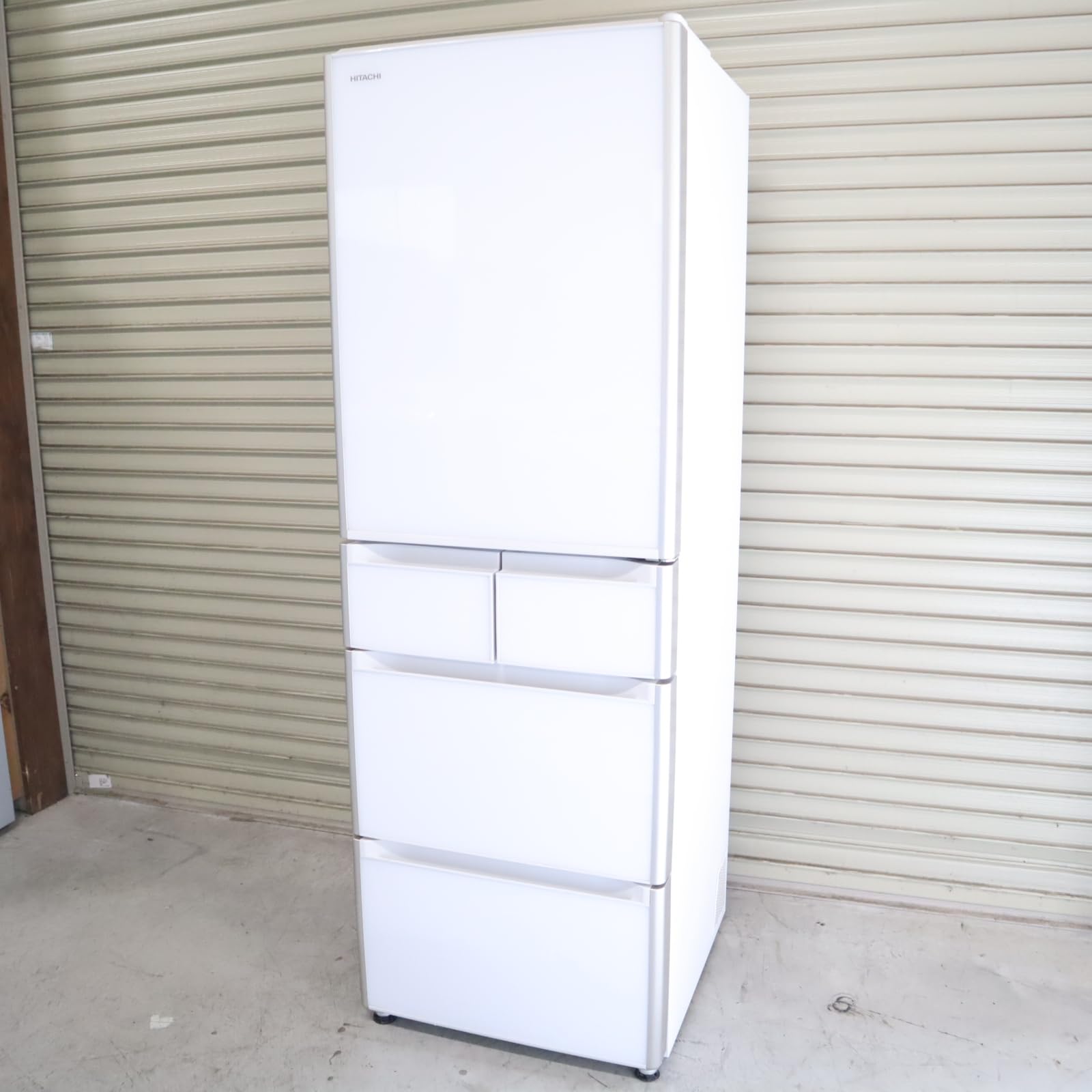 Amazon | 日立 冷蔵庫 401L 5ドア 右開き 本体日本製 幅60.0cm 奥行