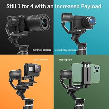 Amazon | FeiyuTech G6 Max + ハンドルグリップコンボ [公式] 3軸