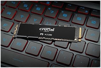 Amazon.com: Crucial P5 1TB 3D NAND NVMe Internal Gaming SSD, up to