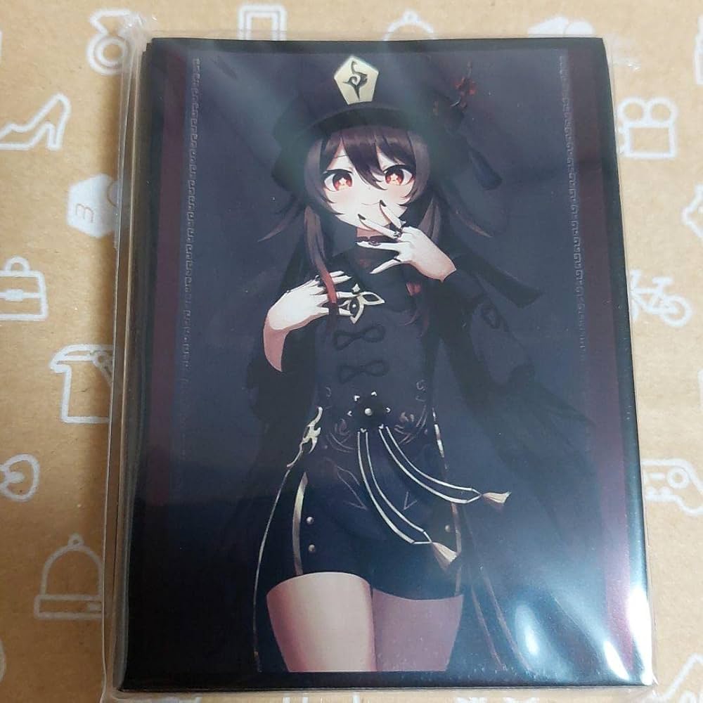 Amazon.co.jp: 原神 げんしん 胡桃 フータオ 立ち絵 カード スリーブ