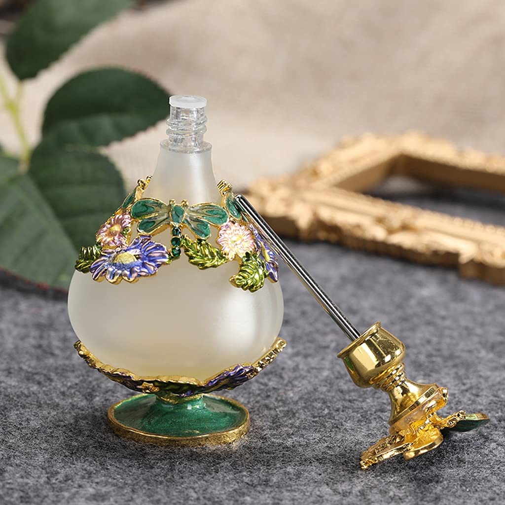 Amazon.co.jp: アンティーク香水の飾り瓶 25 ミリリットル蝶カバー香水